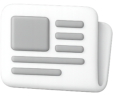 Icon representing articles and news inside Cornerstone Galaxy