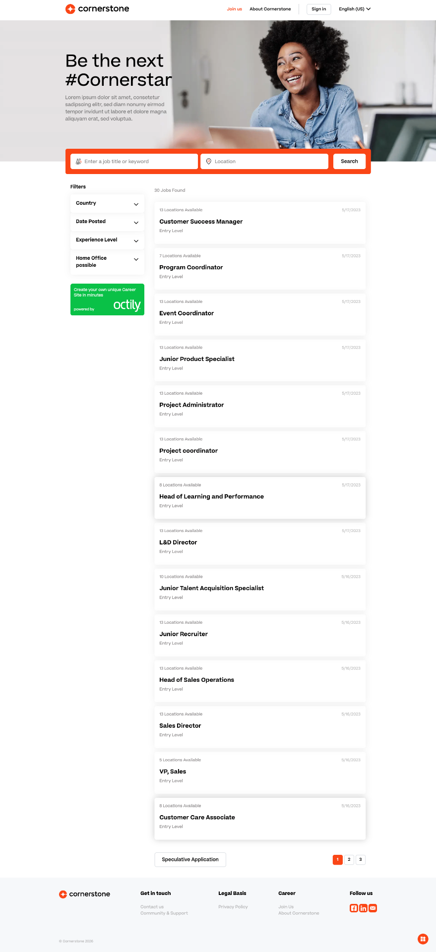 Attract Better Talent with the Career Site Template for Cornerstone