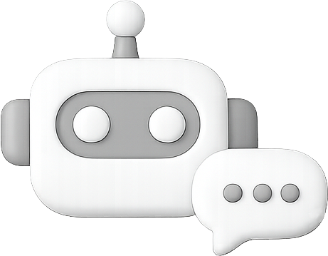Chatbot Studio icon representing employee support and guidance