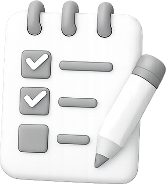 Icon representing task management and structured priorities